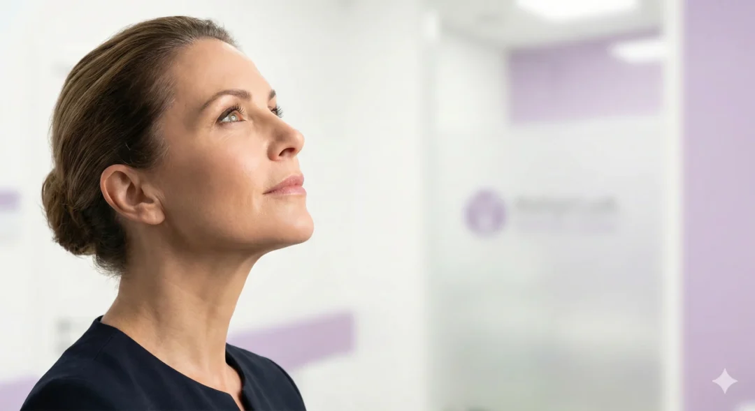 non surgical thread lift after image